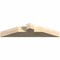 Ekena Millwork Portland Rough Sawn Timber Gable Bracket, Douglas Fir, 48"W x 10"H x 6"D x 6"F, 5/12 Pitch GBW048X10X0606POR00RDF - alternate 4